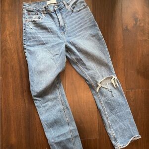 Abercrombie & Fitch - 90s Slim Straight Ultra High Rise jeans - short size!!